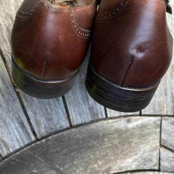 bally monk strap brown 9.5 B main image 12